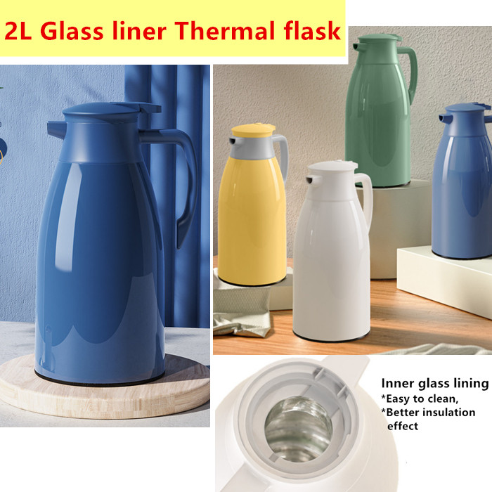 Thermal flask Small Household thermos High capacity Kettle Glass liner Insulation pot Thermos Kettle Cup Multi-capacity