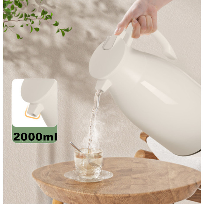 Thermal flask Small Household thermos High capacity Kettle Glass liner Insulation pot Thermos Kettle Cup Multi-capacity