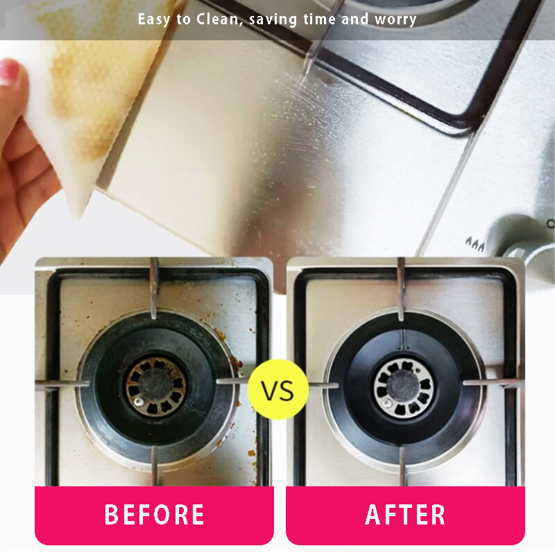 《   》80pcs Extra Large Kitchen Wet Wipes Multi Usage Degreasing Cleaning Wet Tissue Tisu Basah Dapur 厨房湿纸巾