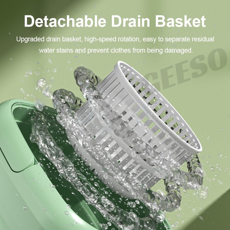 Mesin Basuh baju Mini Washing Machine Portable Foldable Folding Laundry Washer Washing cloth Household 便携式迷你洗衣机 可折叠洗衣机