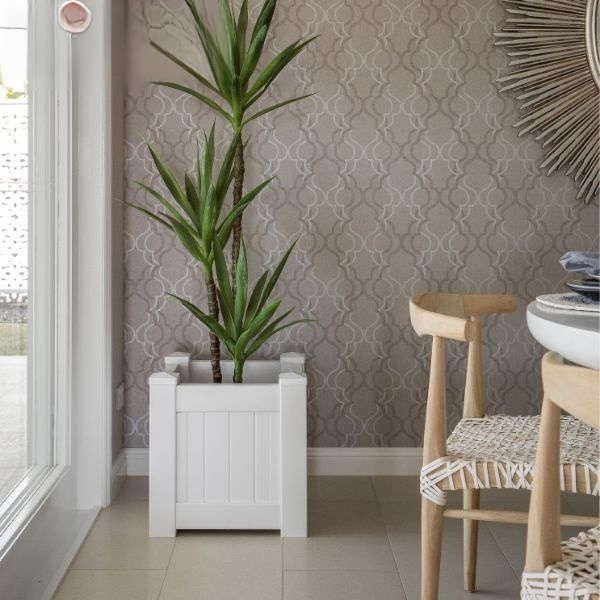 กล่องปลูกต้นไม้รดน้ำอัตโนมัติ วัสดุพีวีซีรักษ์โลก