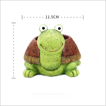 กระถางต้นไม้อวบน้ำรูปเต่า