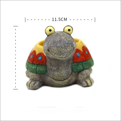 กระถางต้นไม้อวบน้ำรูปเต่า