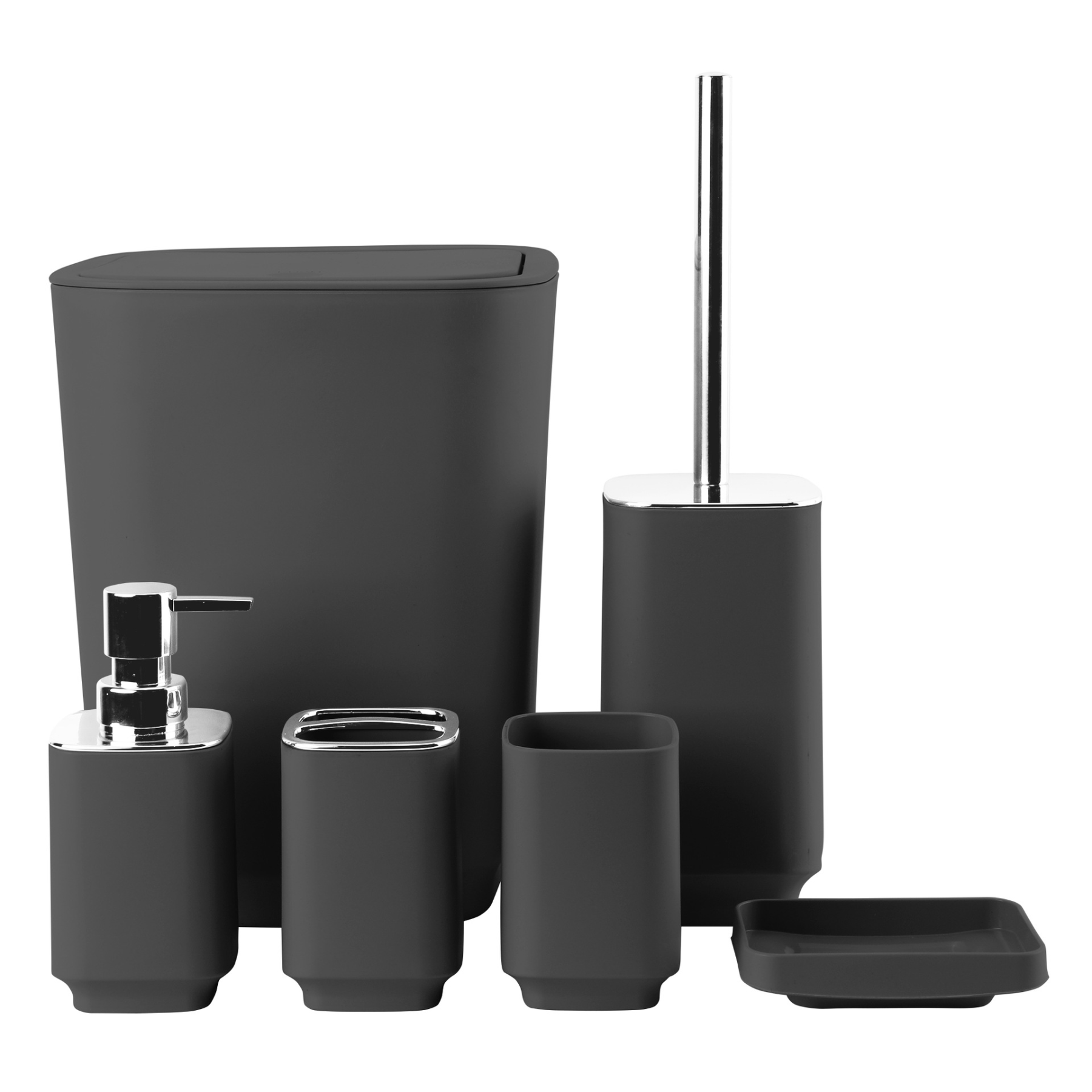 Six-piece bathroom set