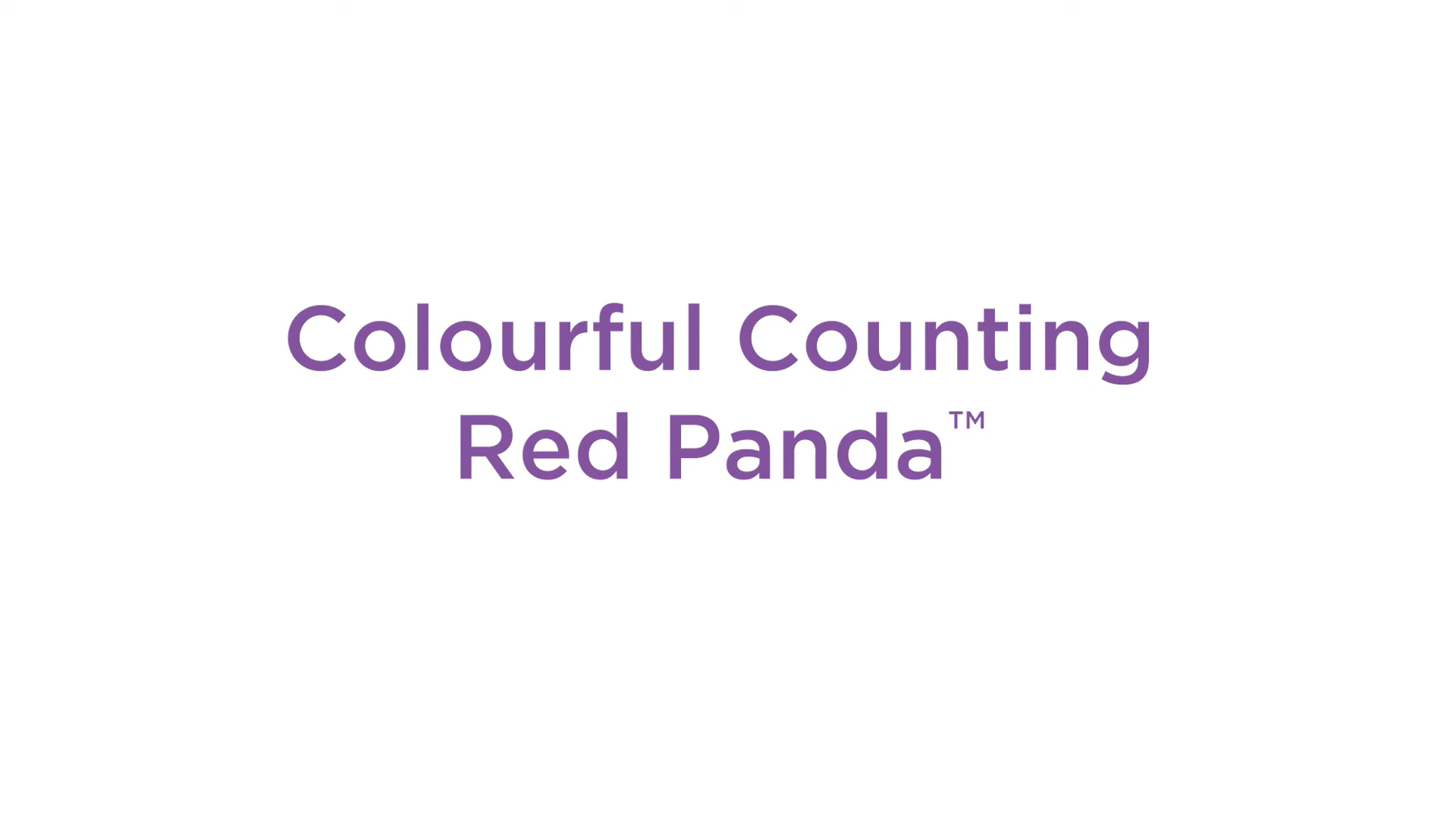 LeapFrog Colorful Counting Red Panda