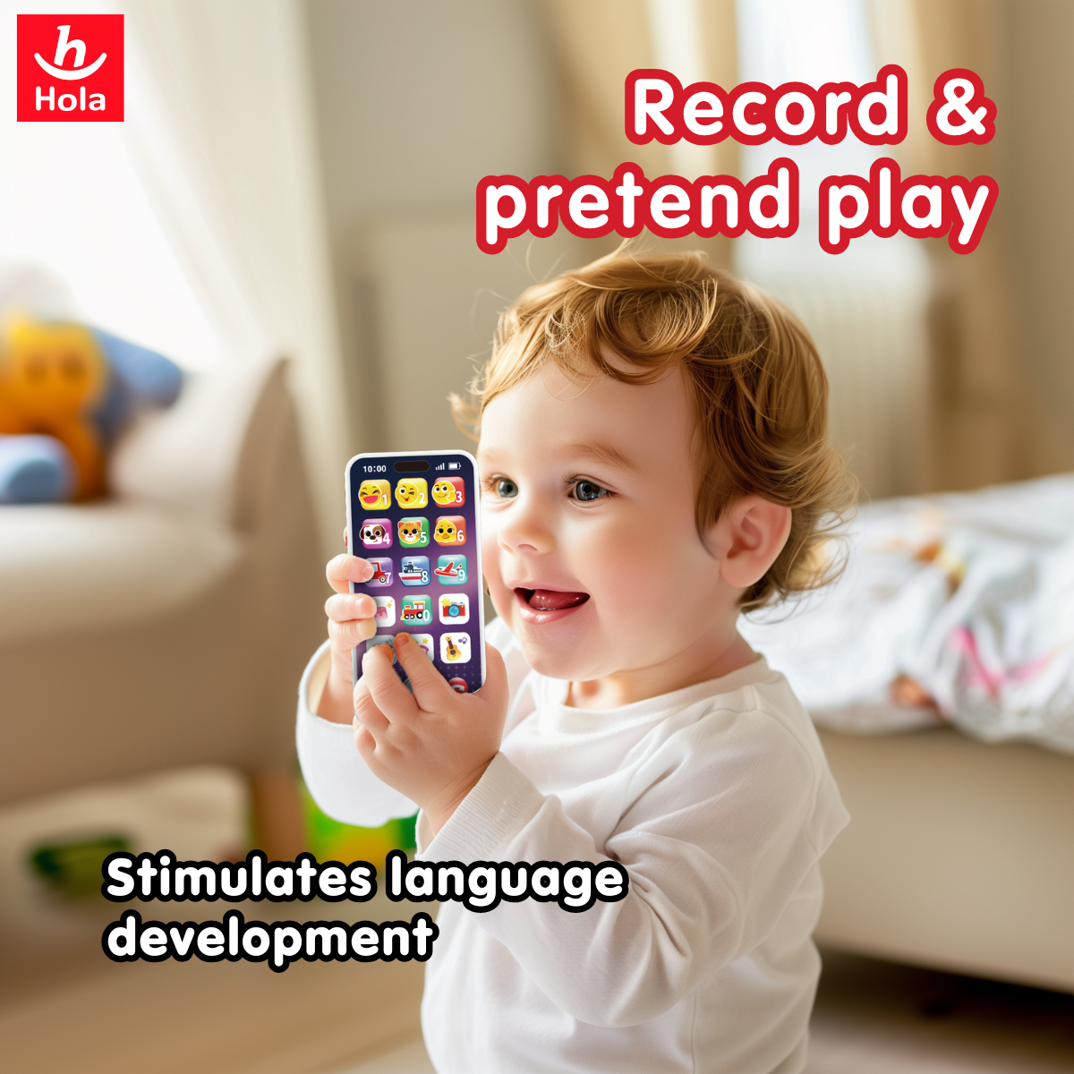 [NEW ARRIVAL] Hola Record & Learn Baby Phone