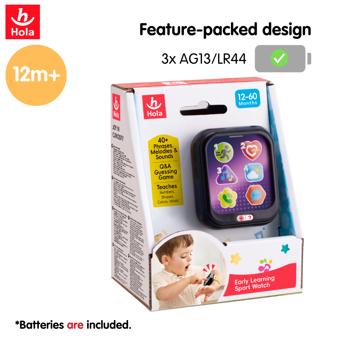 [NEW ARRIVAL] Hola Early Learning Sport Watch