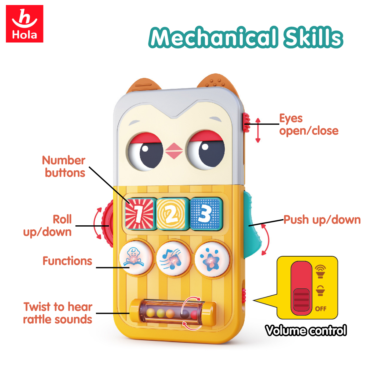 [NEW ARRIVAL] Hola Owl Mini Busy Board