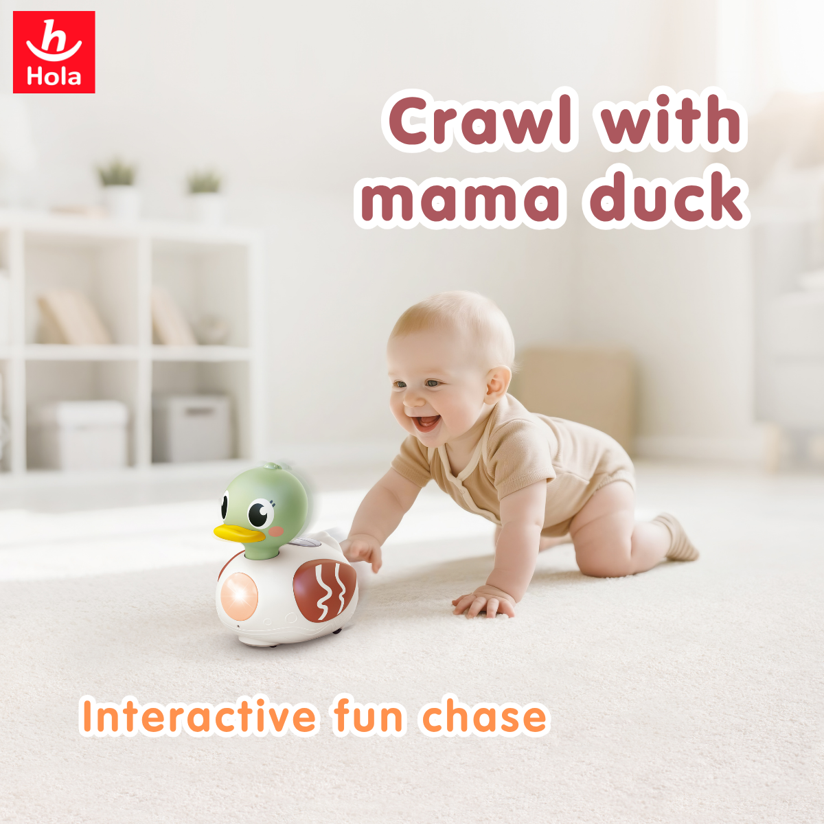 [NEW ARRIVAL] Hola Crawl Learning & Soothing Duck