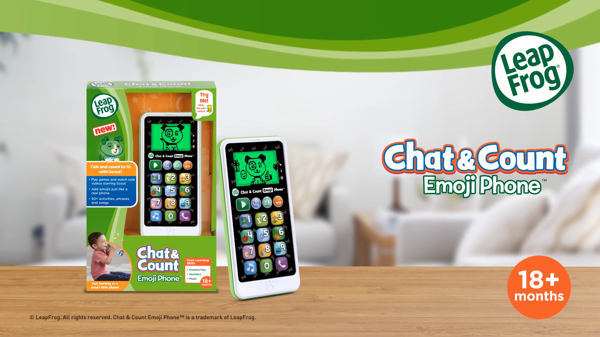 LeapFrog Chat & Count Emoji Phone