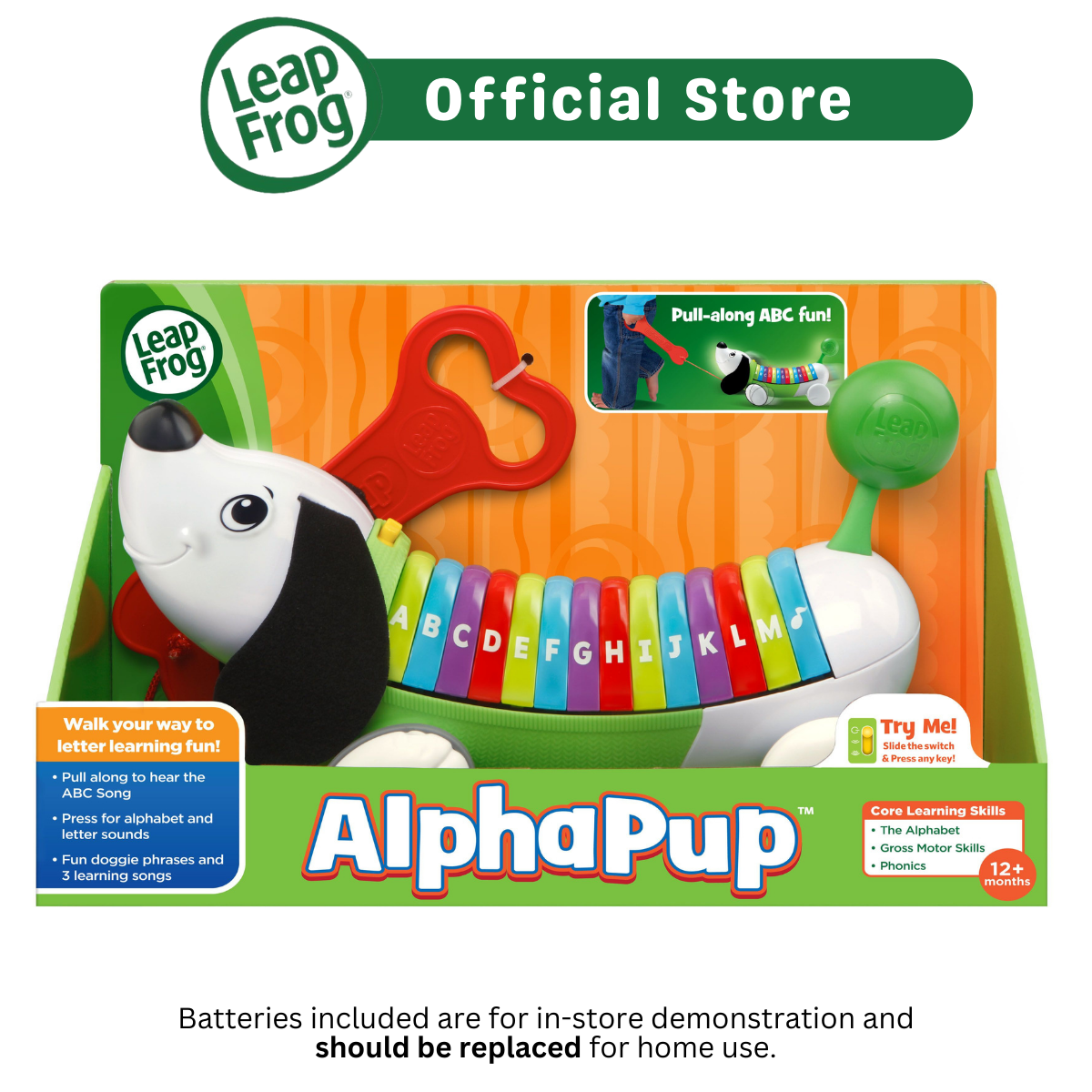 LeapFrog AlphaPup Green & Pink
