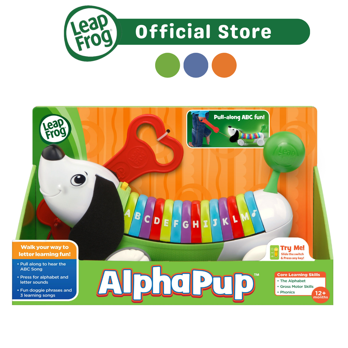 LeapFrog AlphaPup Green & Pink