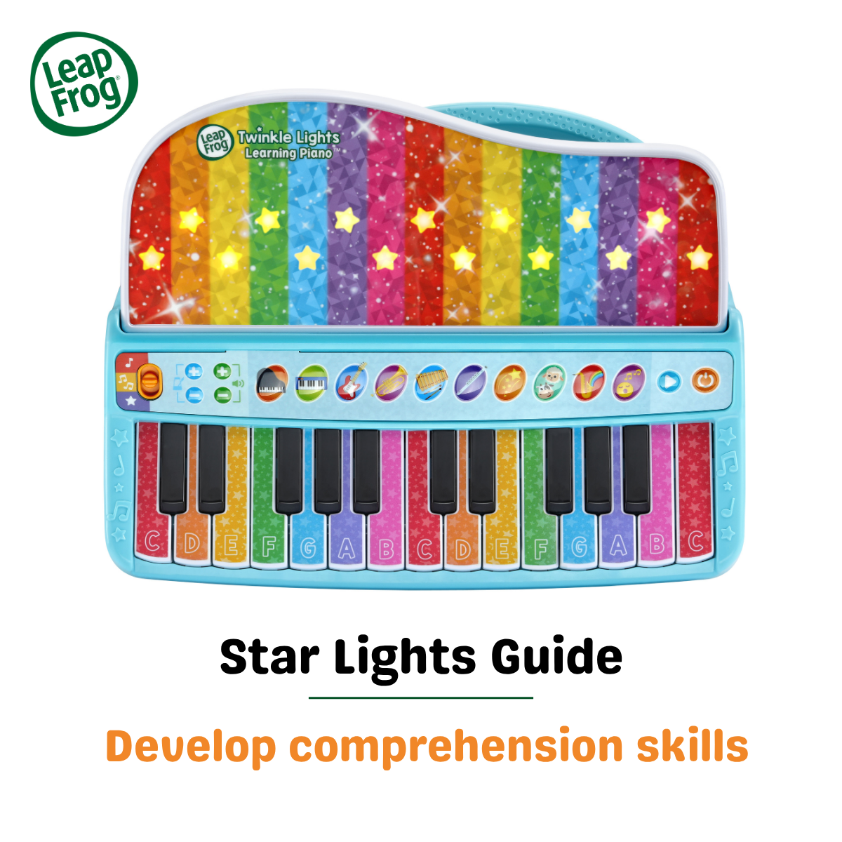 [NEW ARRIVAL] LeapFrog Twinkle Lights Learning Piano