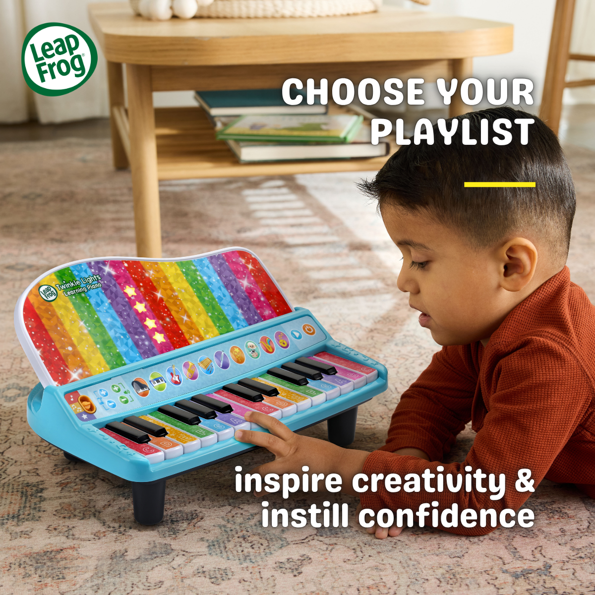 [NEW ARRIVAL] LeapFrog Twinkle Lights Learning Piano