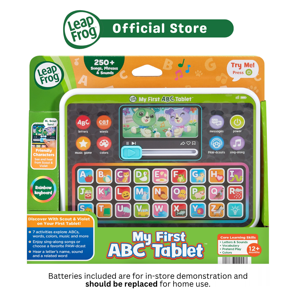 [NEW ARRIVAL] LeapFrog My First ABC Tablet