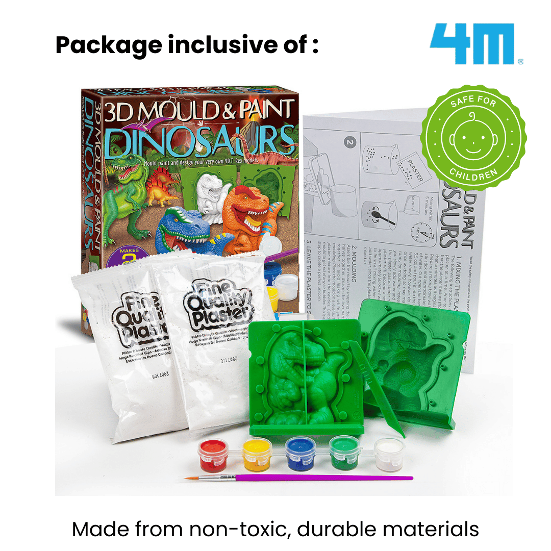 4M Mould & Paint / 3D Dinosaurs