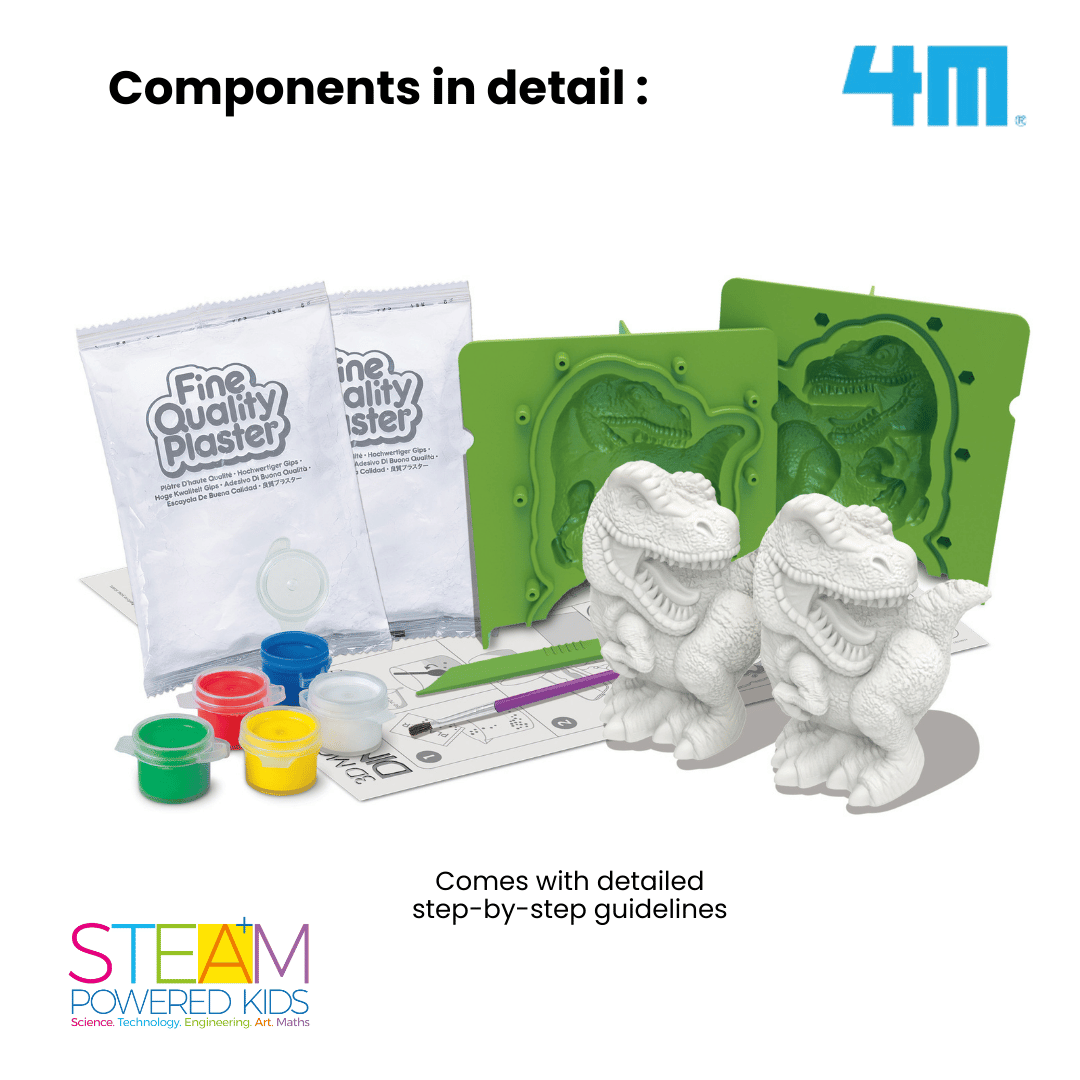 4M Mould & Paint / 3D Dinosaurs
