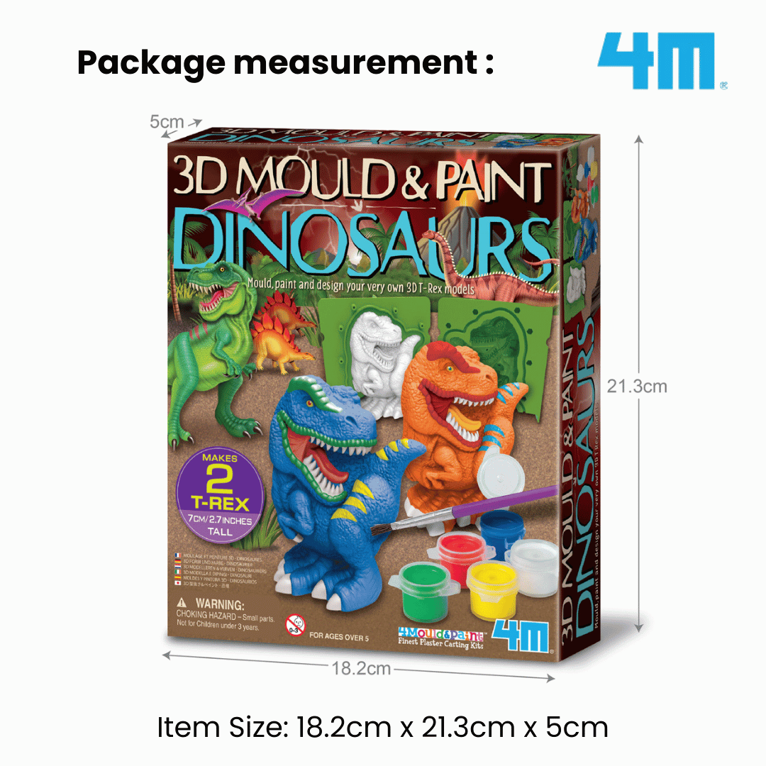4M Mould & Paint / 3D Dinosaurs