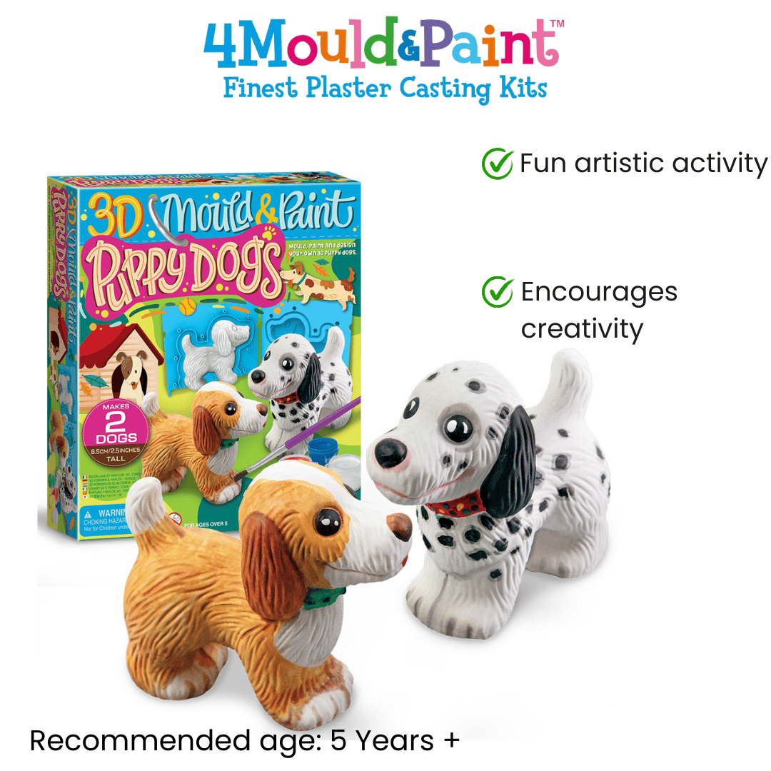4M Mould & Paint / 3D Puppy Dogs