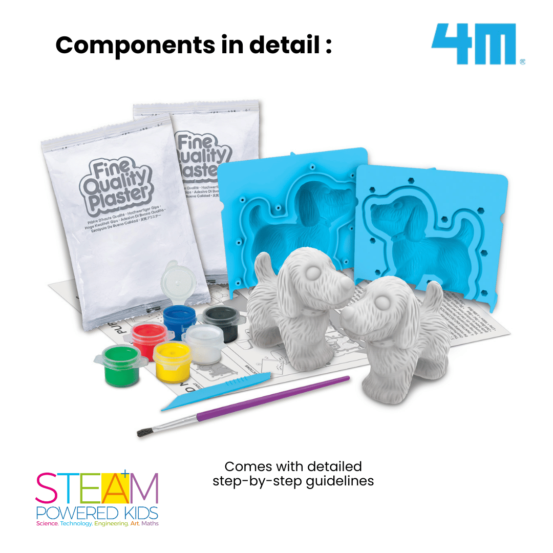 4M Mould & Paint / 3D Puppy Dogs