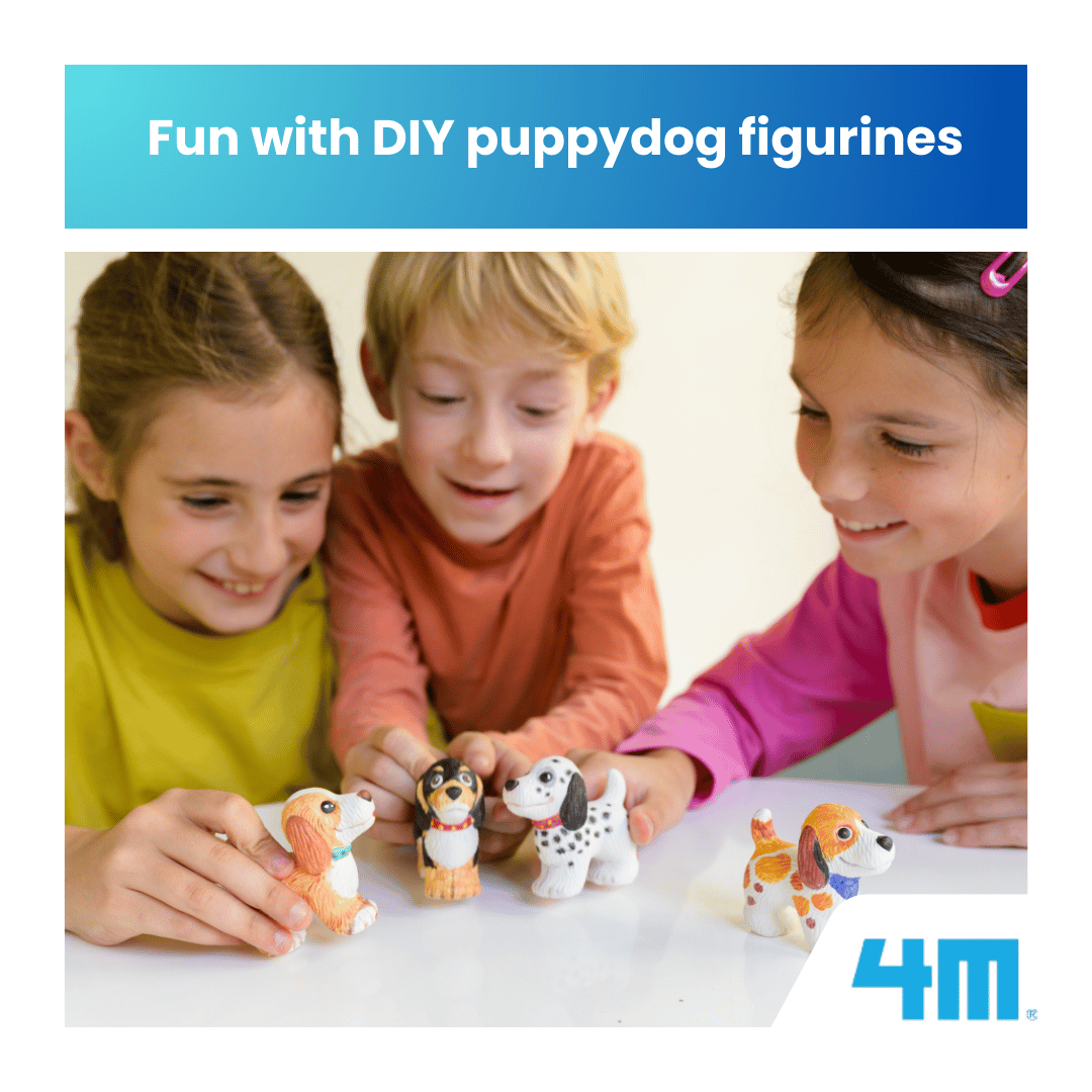 4M Mould & Paint / 3D Puppy Dogs