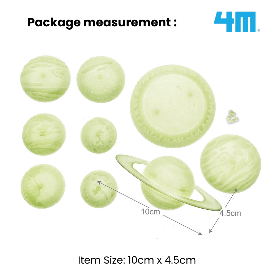 4M Glow In The Dark / Glow 3D Solar System