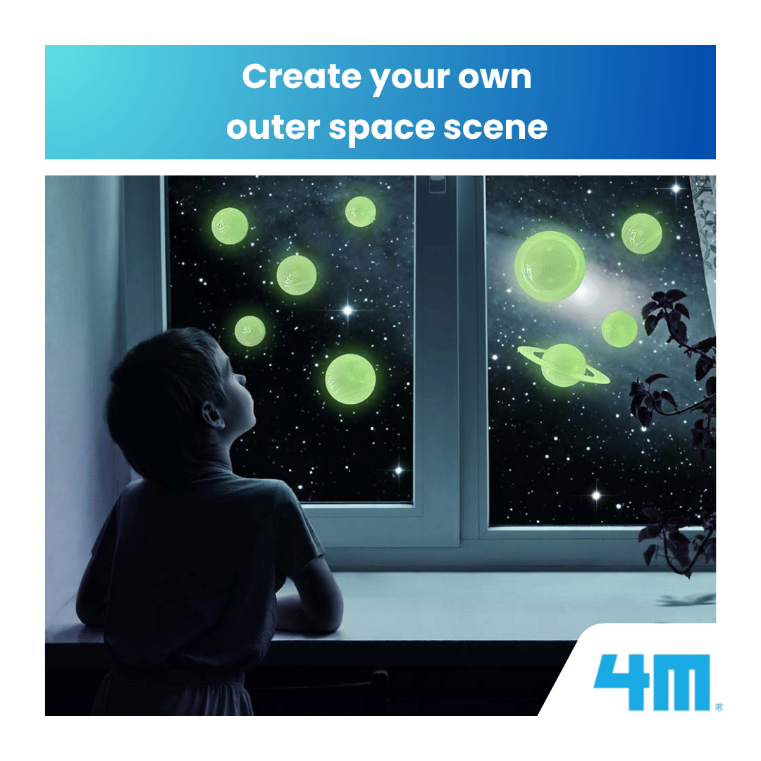 4M Glow In The Dark / Glow 3D Solar System