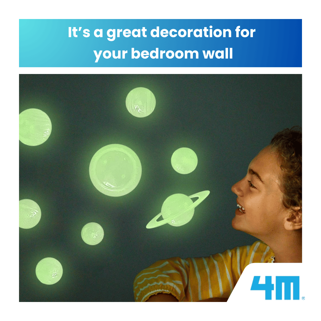 4M Glow In The Dark / Glow 3D Solar System