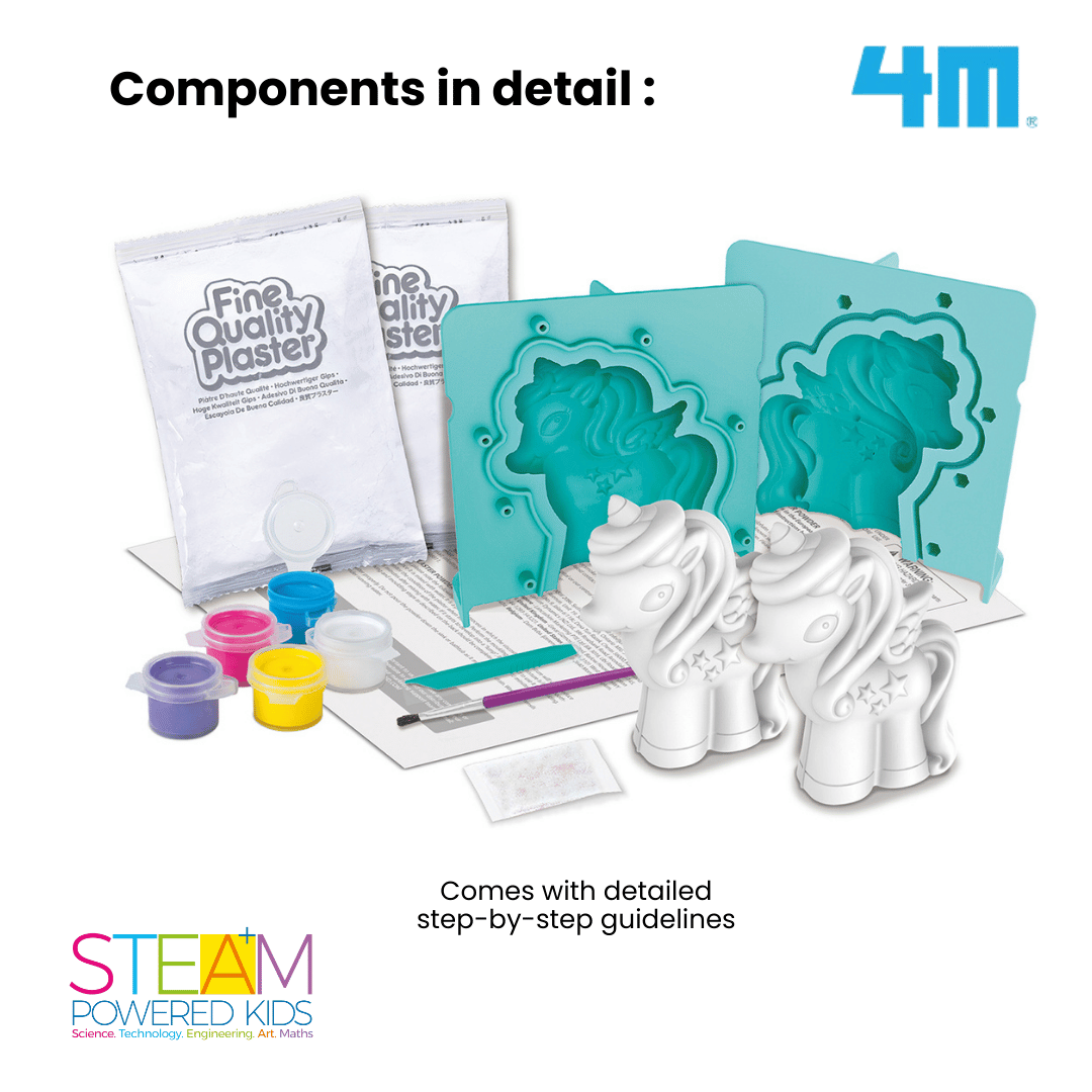 4M 3D Mould & Paint / Glitter Unicorns