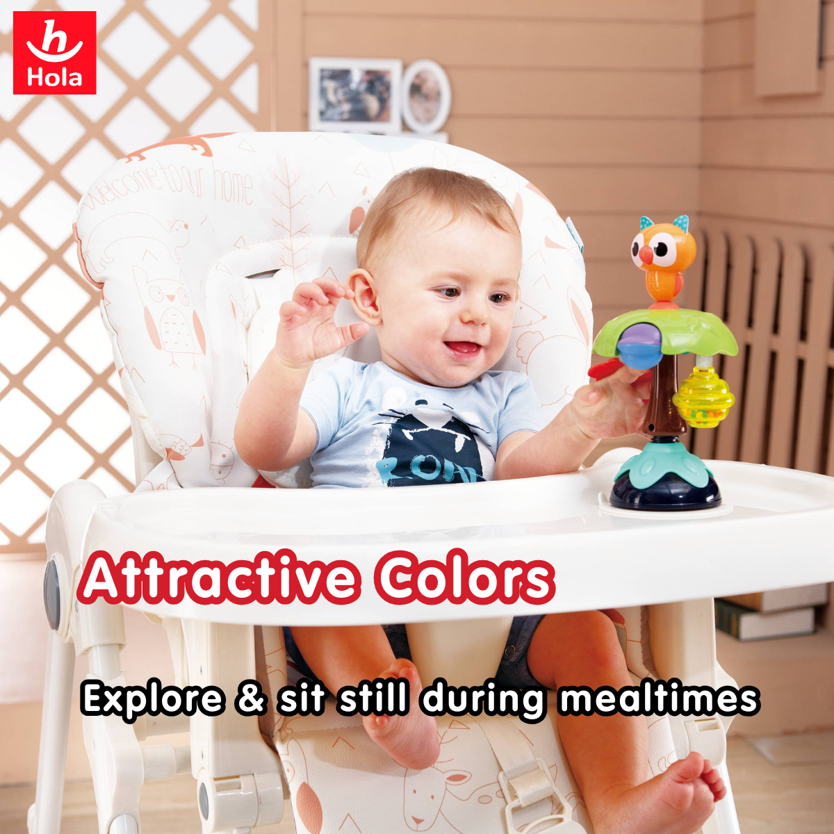 [NEW ARRIVAL] Hola High Chair Toys (with Suction Base)