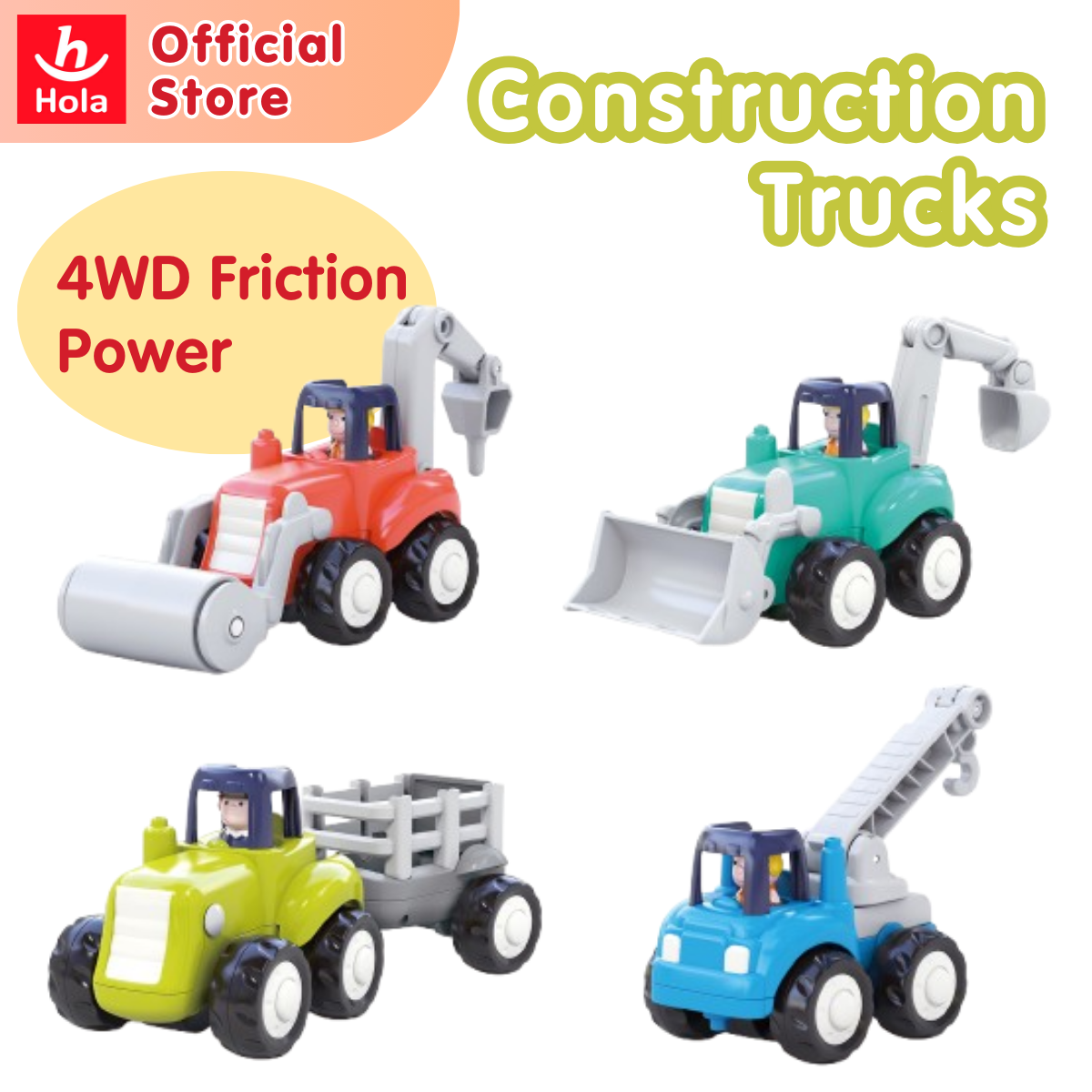 Hola 4-WD Construction Trucks