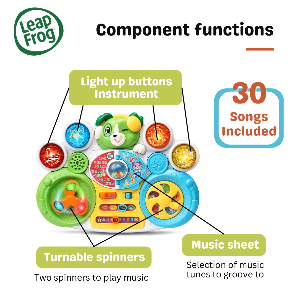LeapFrog Learn & Groove Mixmaster Scout
