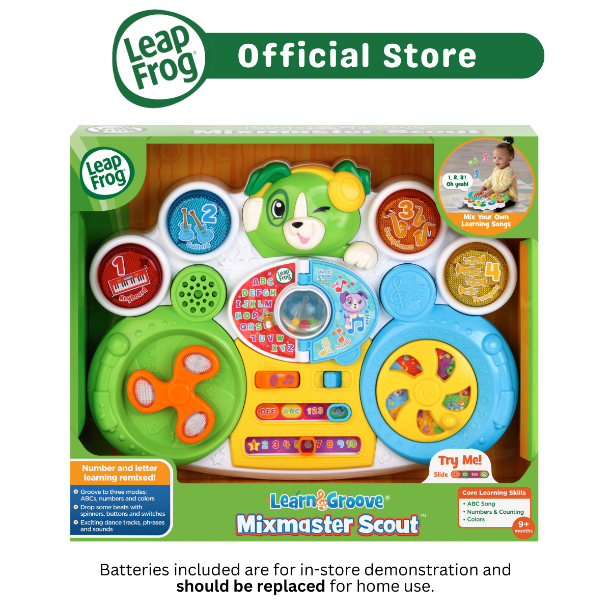 LeapFrog Learn & Groove Mixmaster Scout