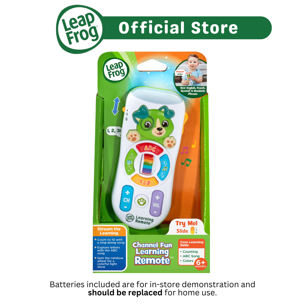 LeapFrog Channel Fun Learning Remote