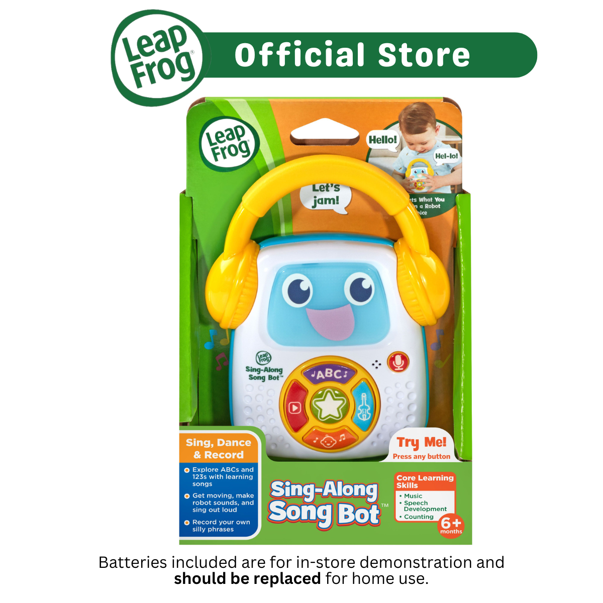 LeapFrog Sing-Along Song Bot