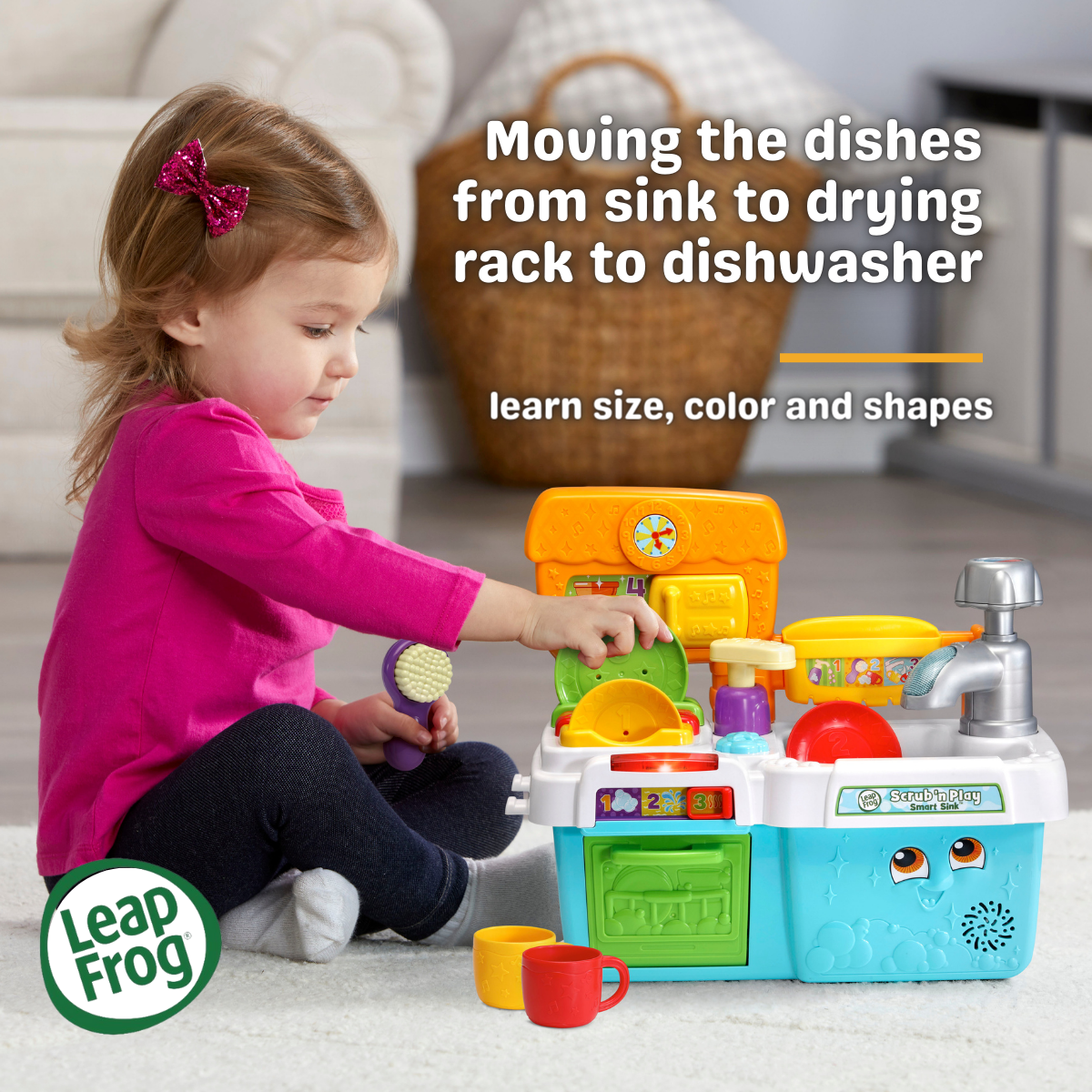 LeapFrog Scrub & Play Smart Sink
