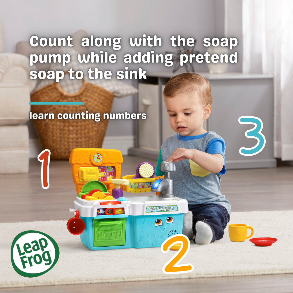 LeapFrog Scrub & Play Smart Sink