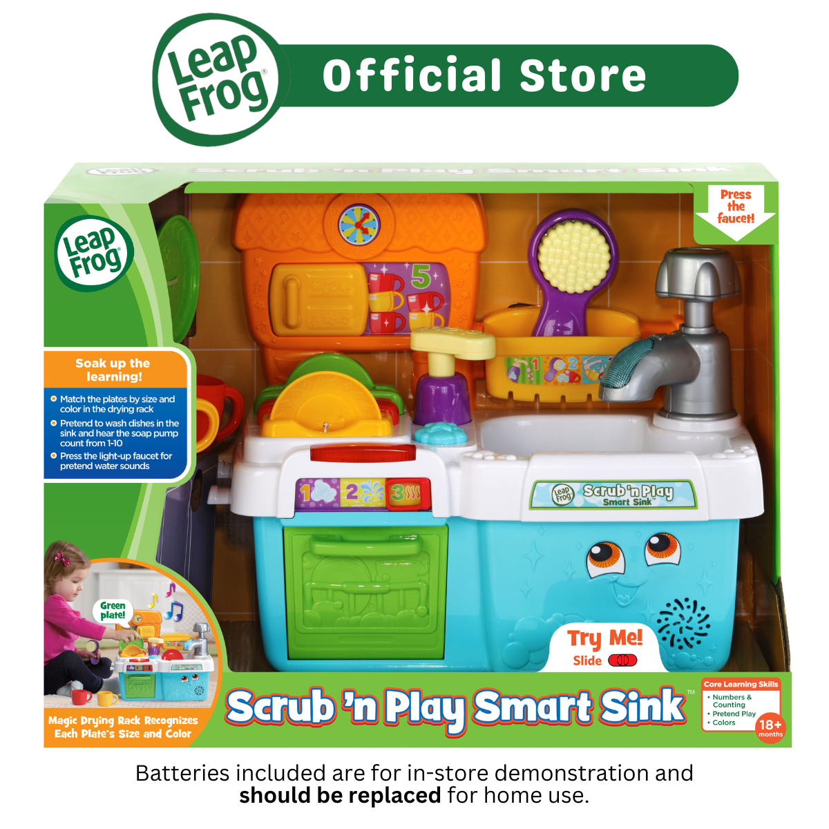 LeapFrog Scrub & Play Smart Sink