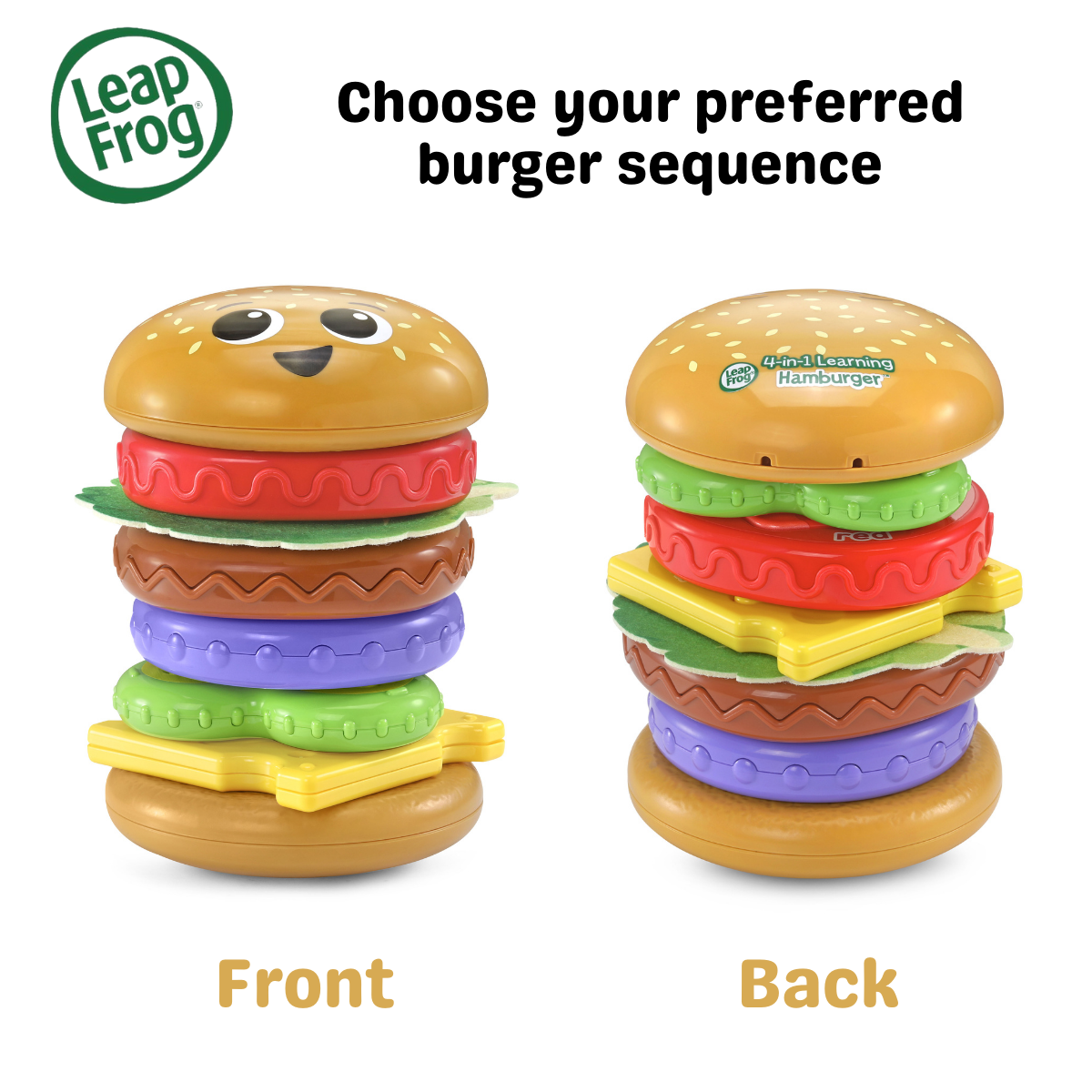 LeapFrog 4-in-1 Learning Hamburger