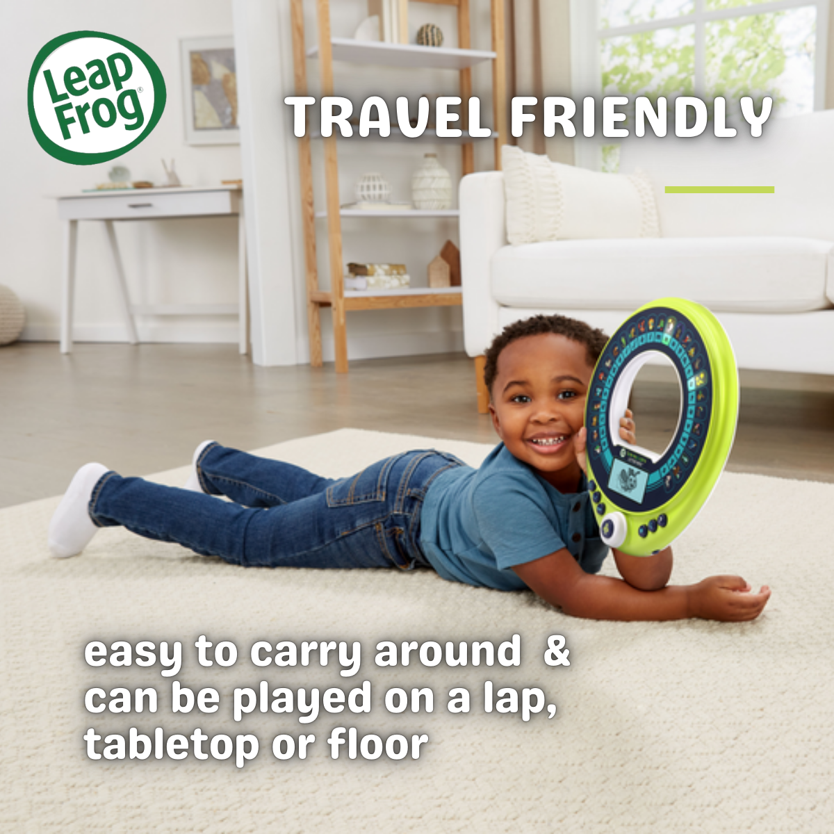 LeapFrog Spinning Lights Letter Ring�