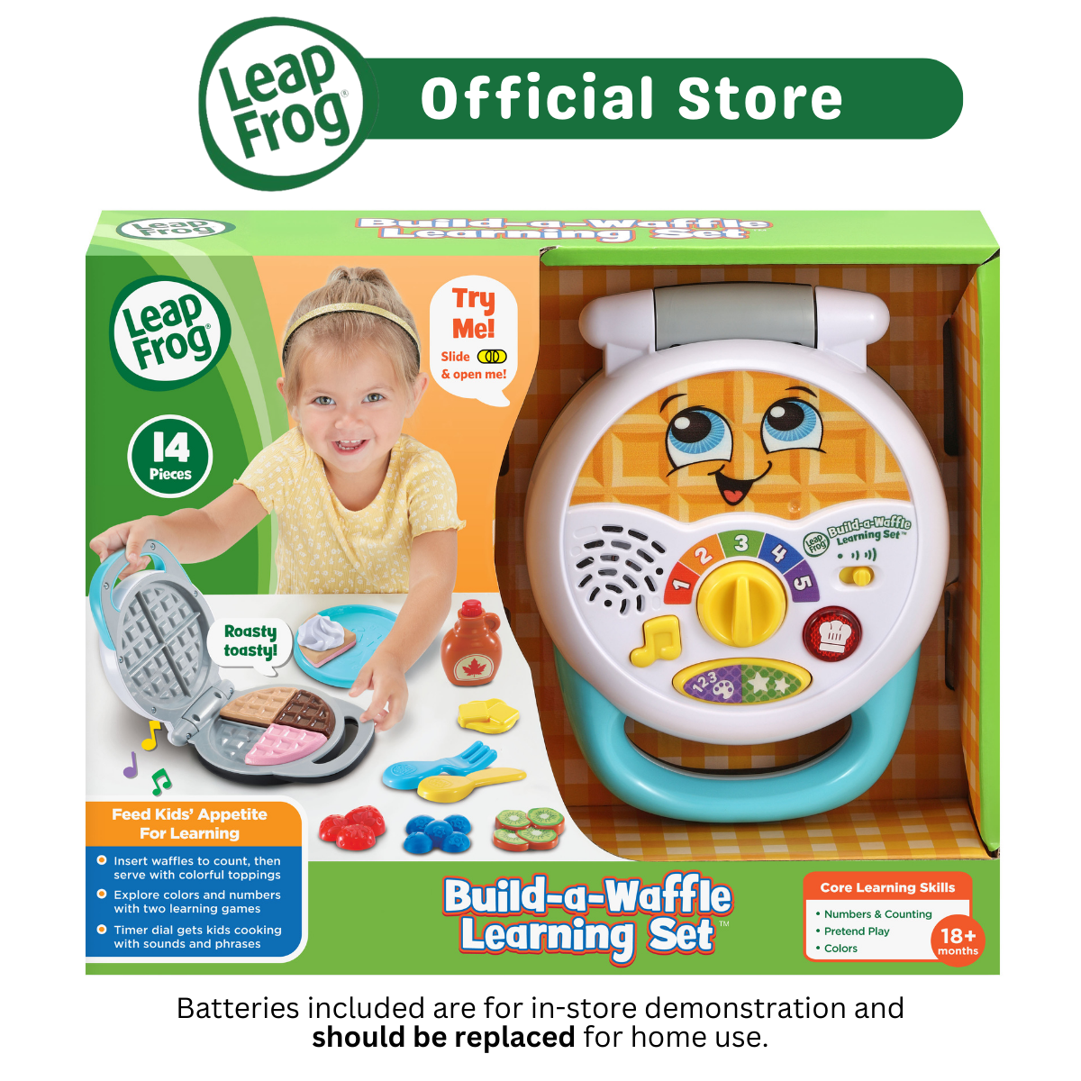 LeapFrog Build-a-Waffle Learning Set