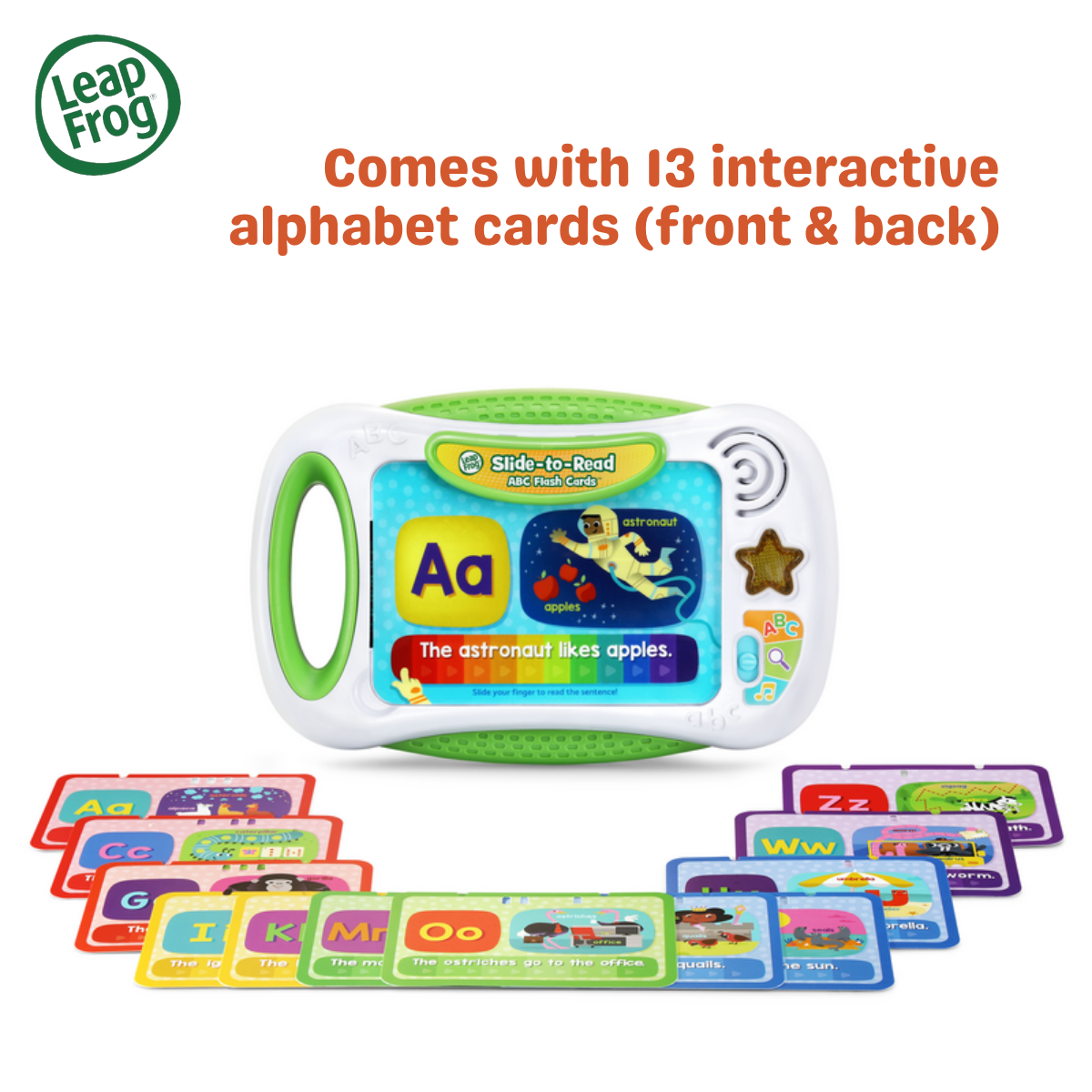 LeapFrog Slide-to-Read ABC Flash Cards