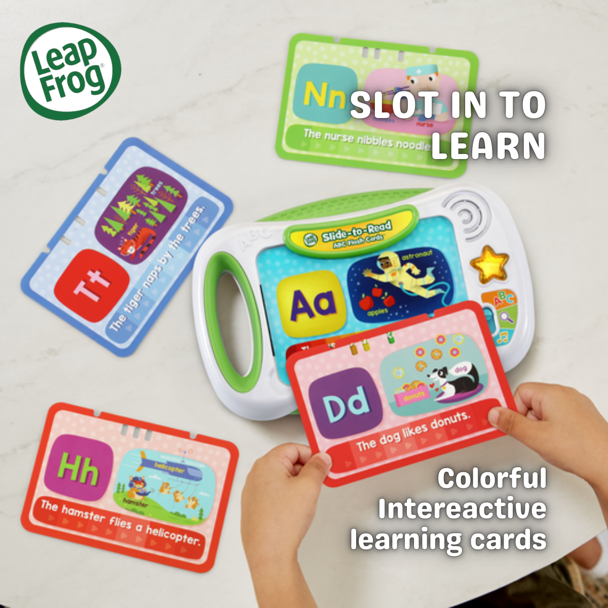 LeapFrog Slide-to-Read ABC Flash Cards