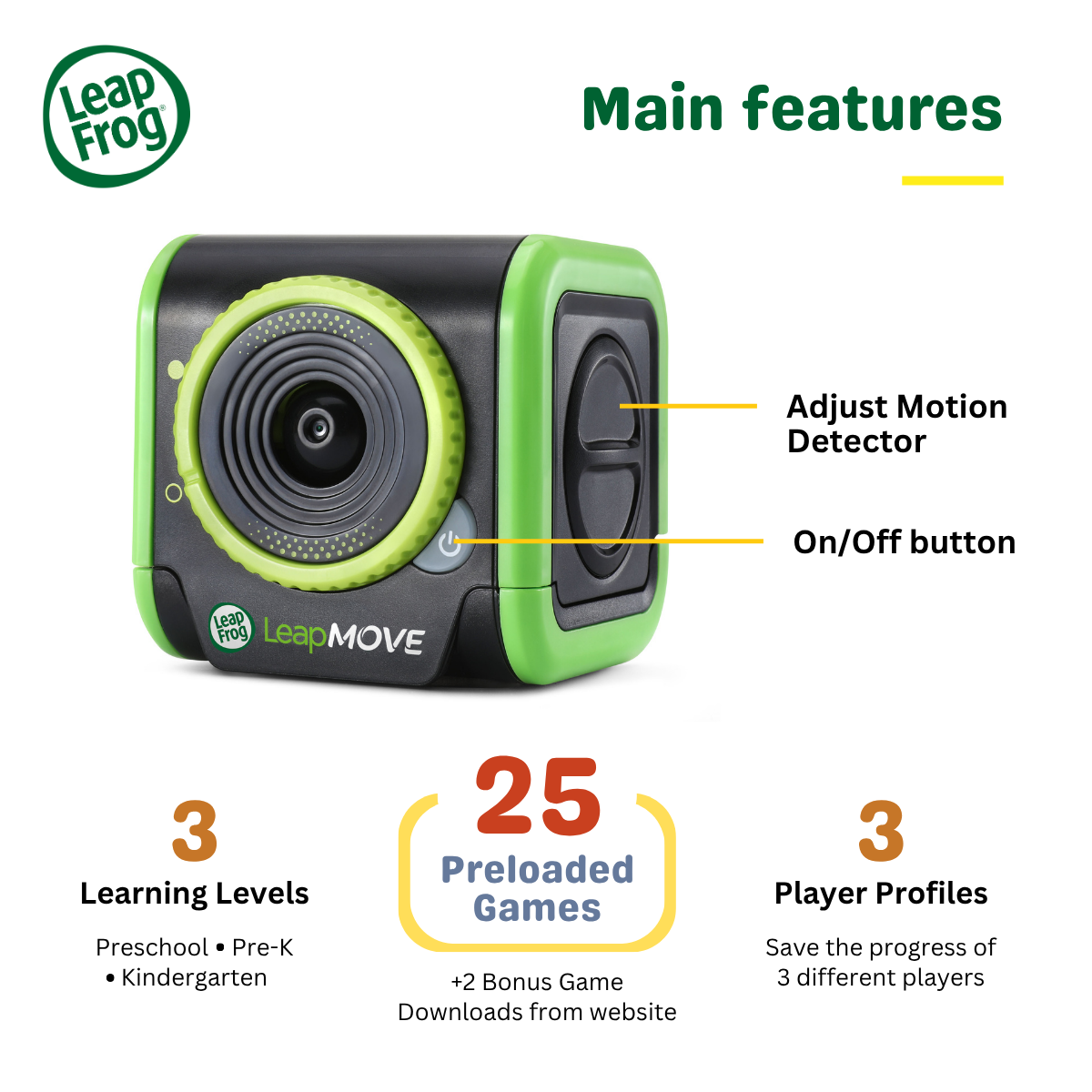 LeapFrog LeapMove Active Learning Video Game System