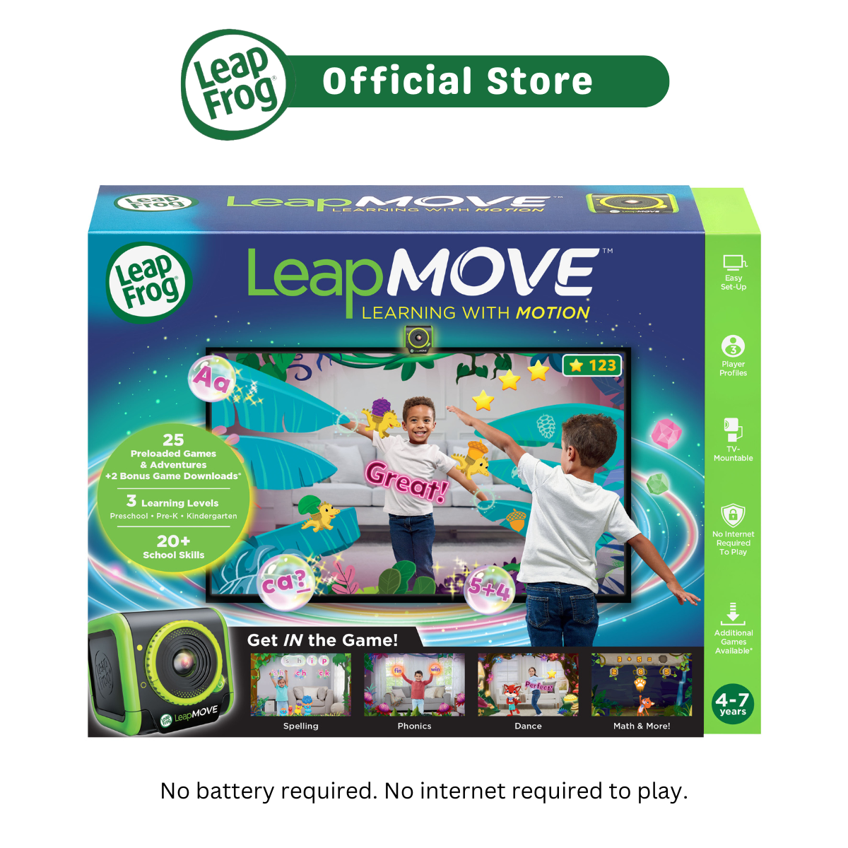 LeapFrog LeapMove Active Learning Video Game System