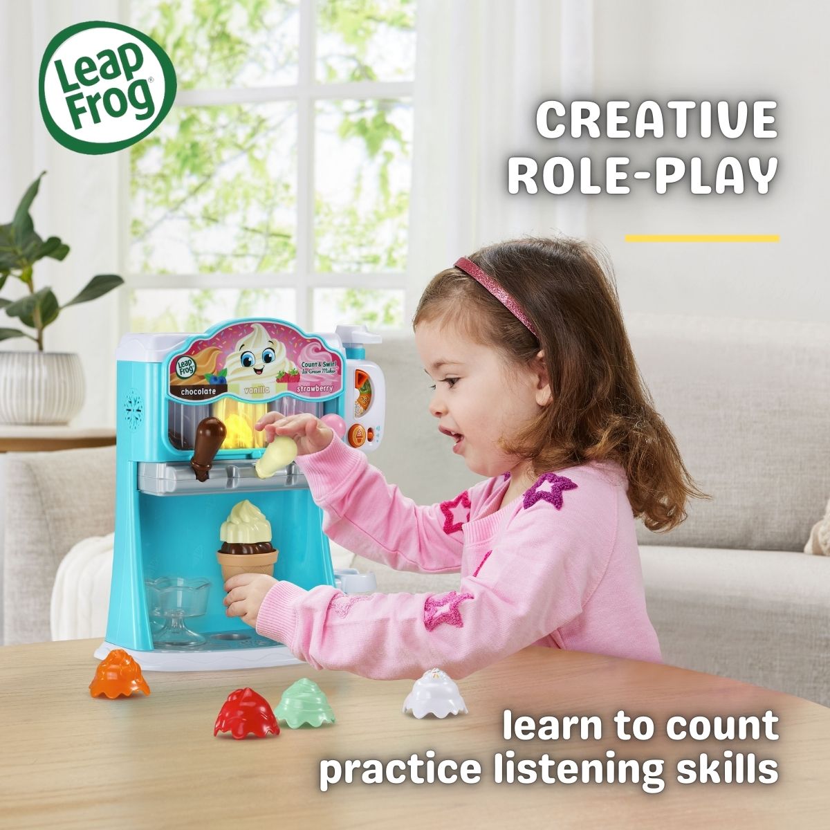 LeapFrog Count & Swirl Ice Cream Maker