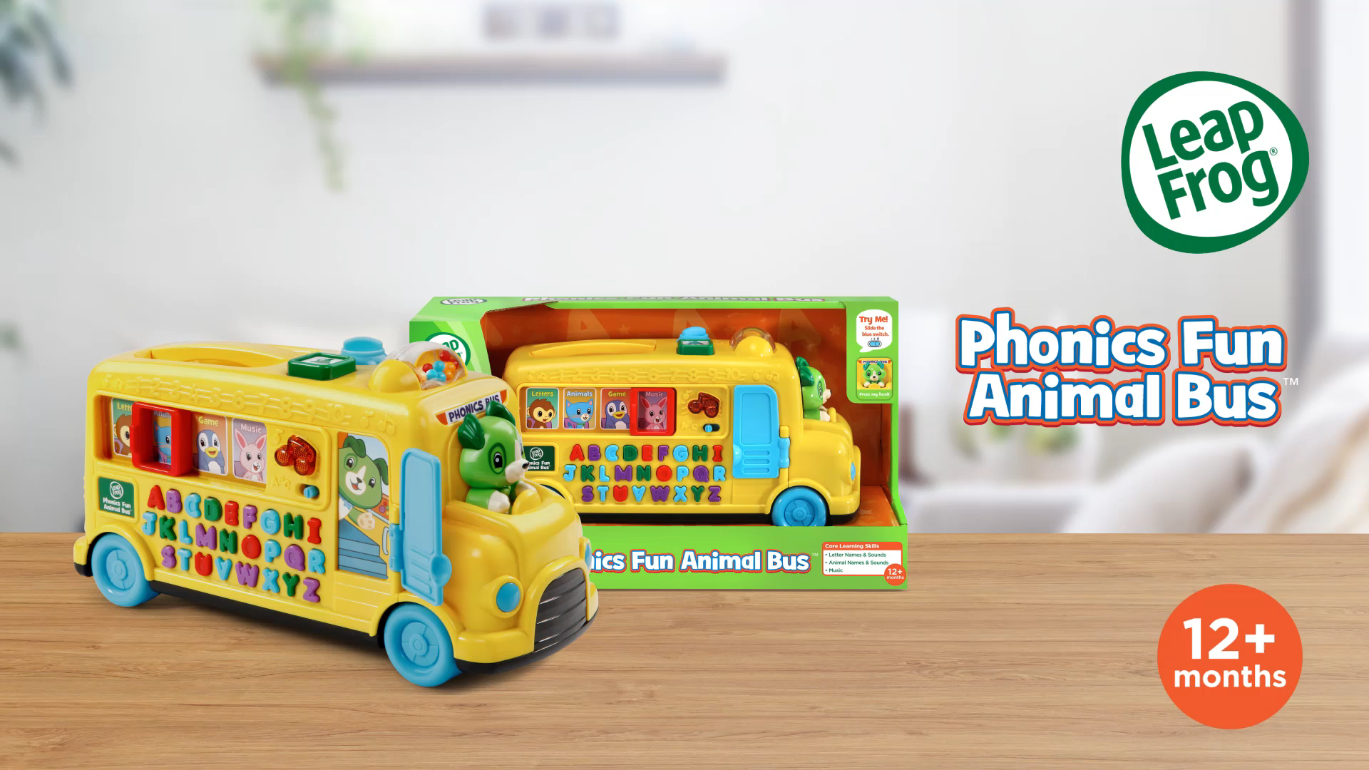 LeapFrog Phonics Fun Animal Bus