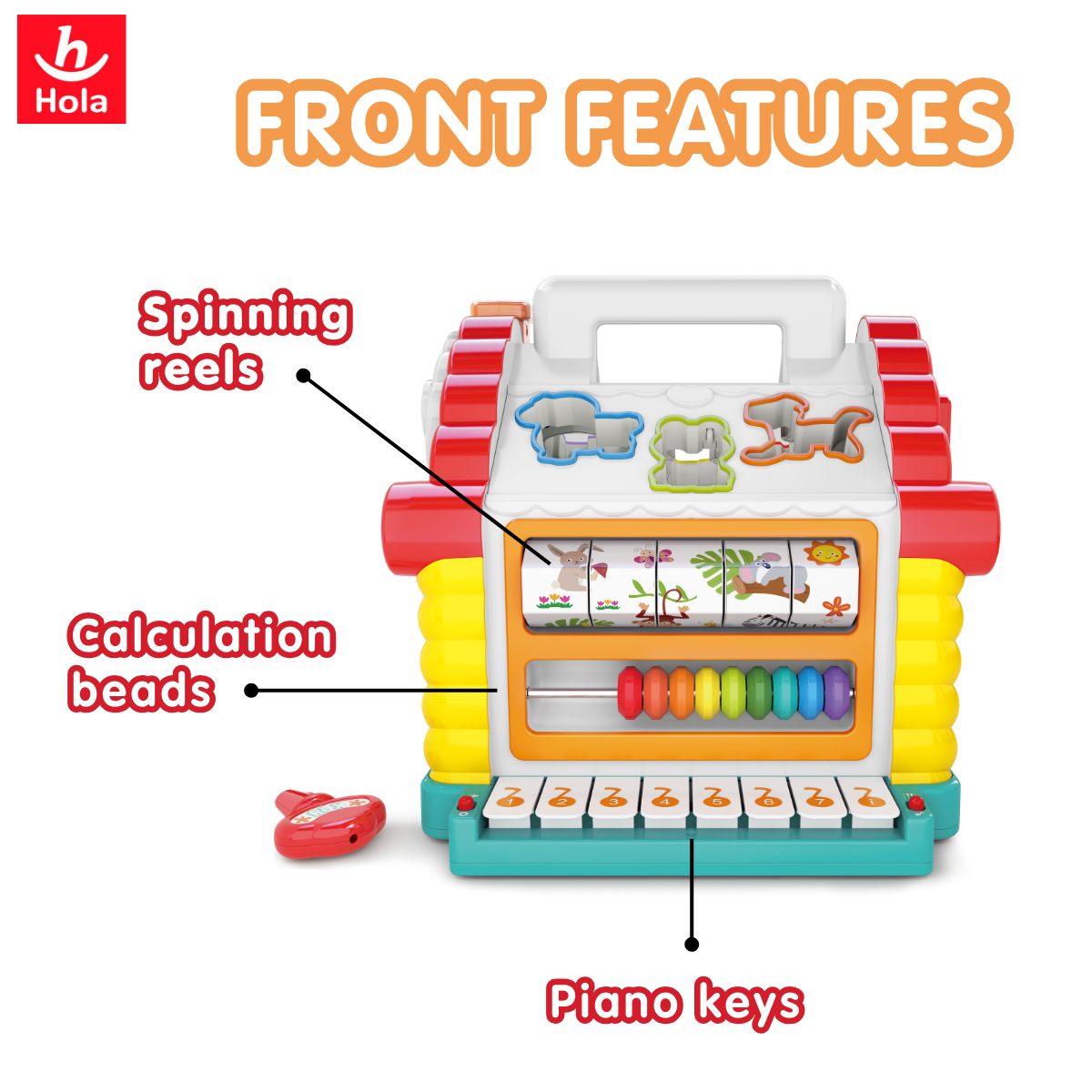 Hola Activity House Shape Sorter