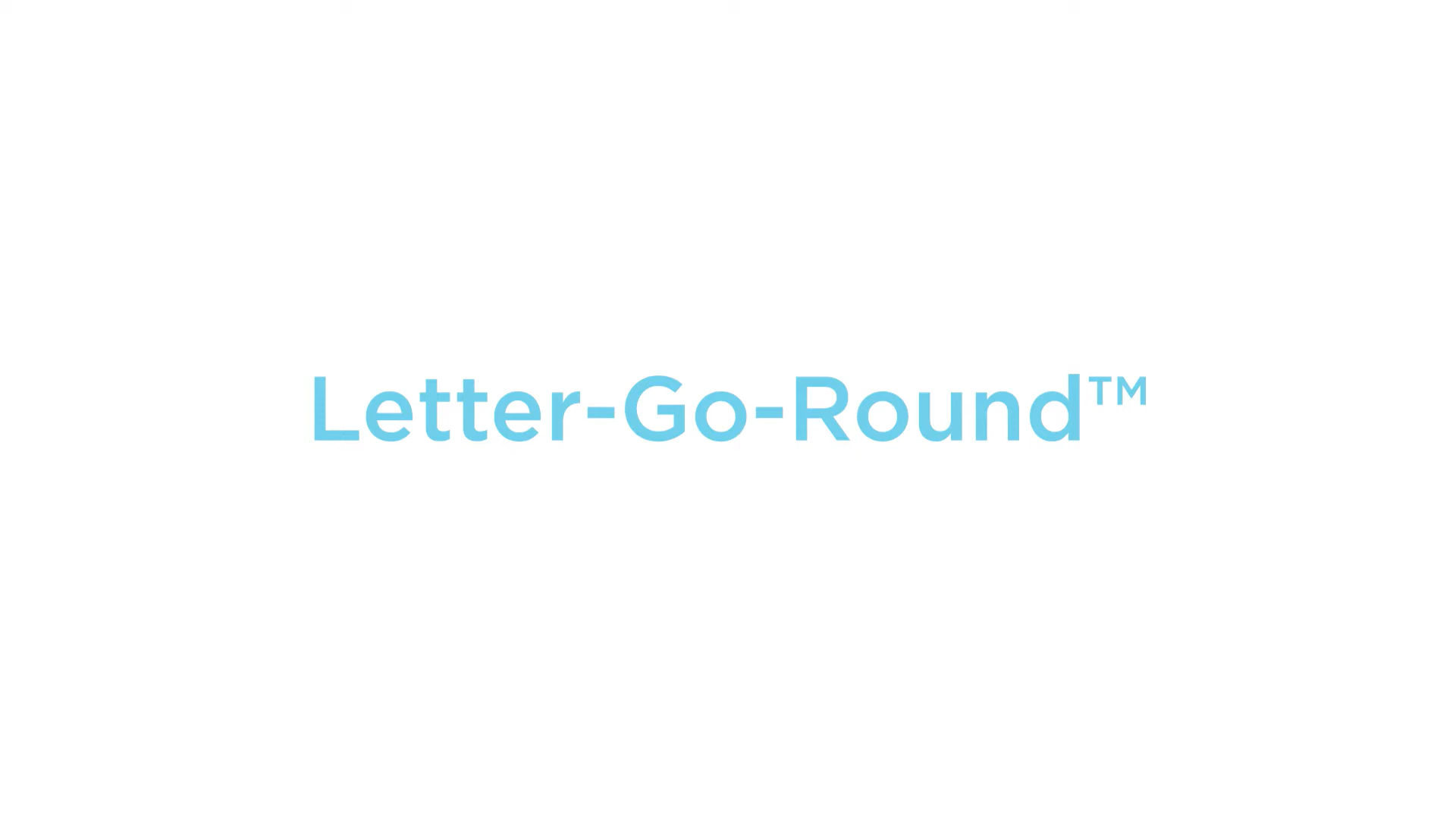 LeapFrog Letter Go Round Sit & Spin Toy