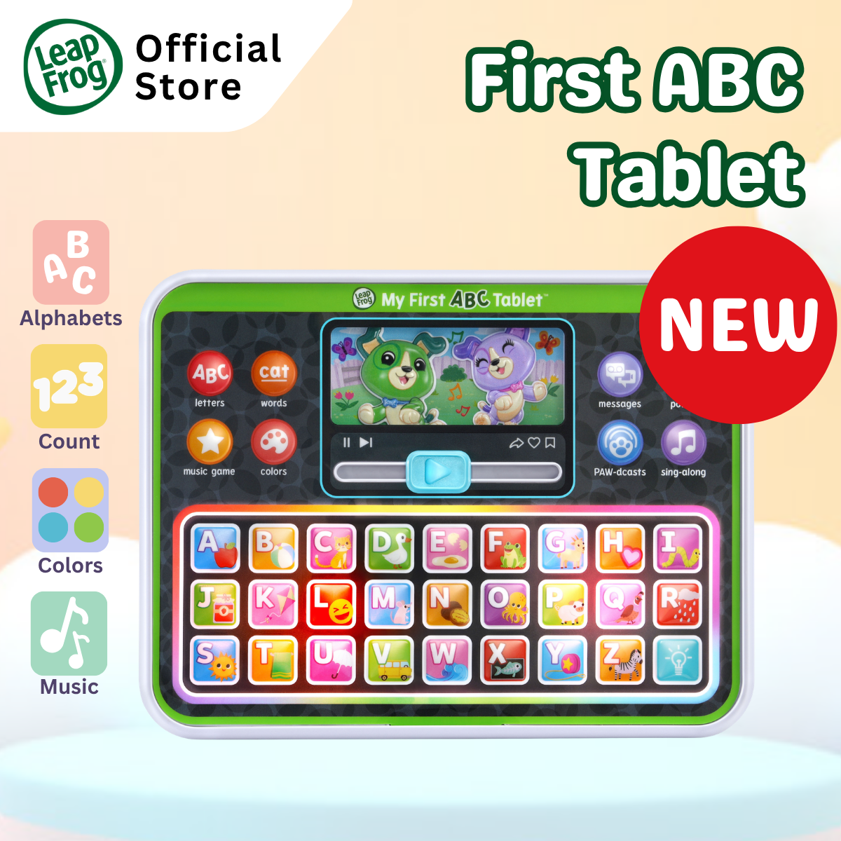 [NEW ARRIVAL] LeapFrog My First ABC Tablet
